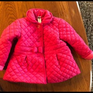 4T  toddler pink winter coat